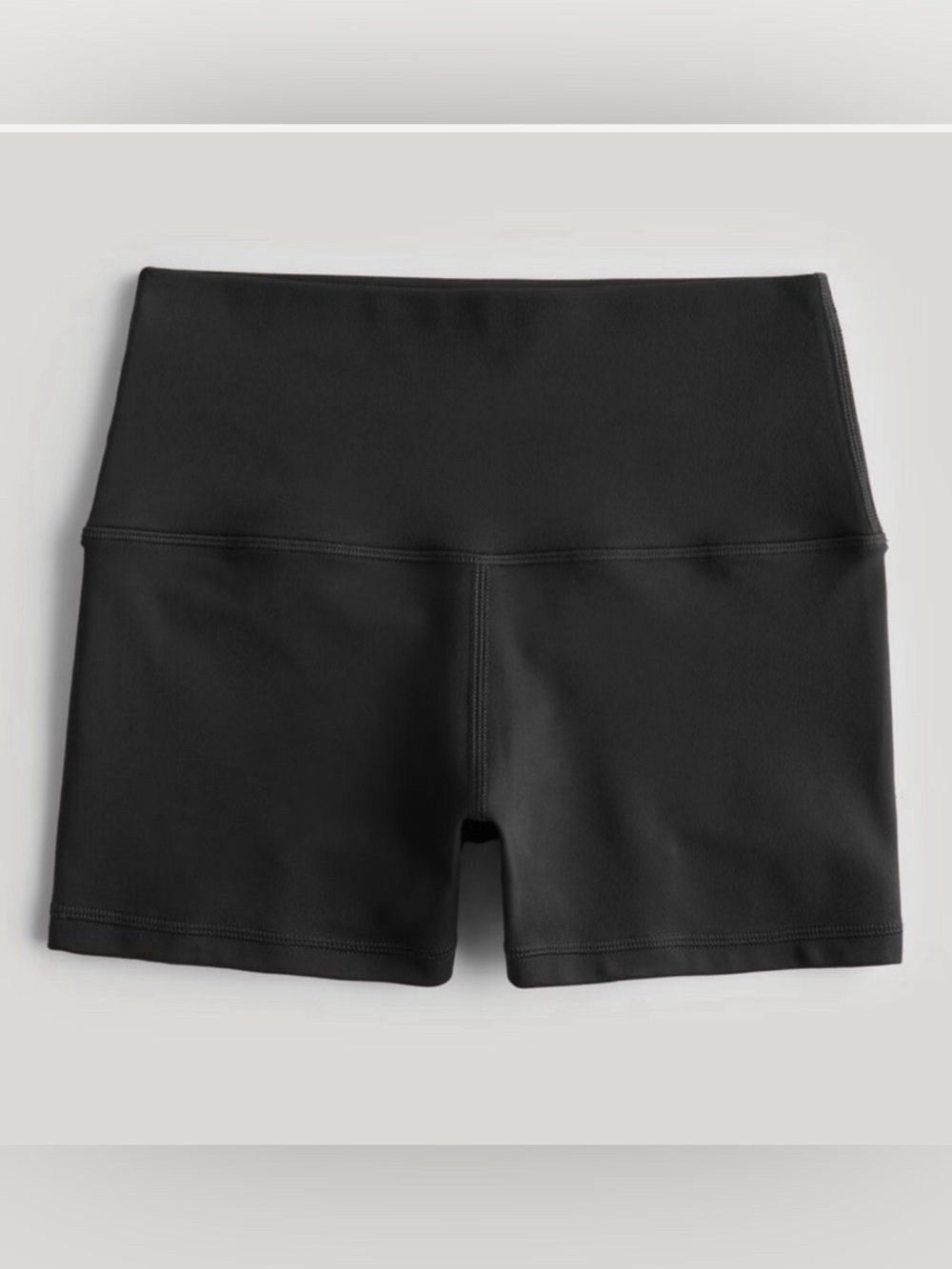 Gilly Hicks Active Recharge Black High-Waist Athletic Shorts